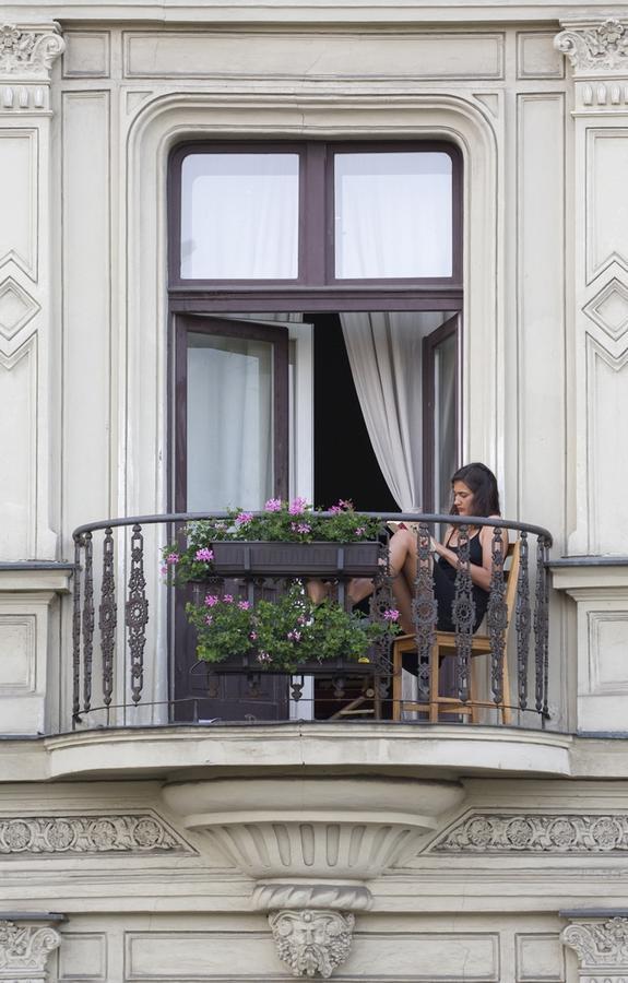 A Plus Hotel & Hostel Praga Exterior foto